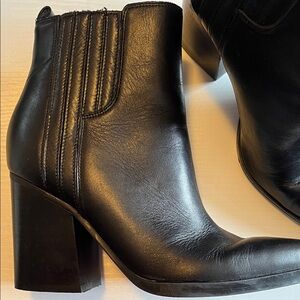 Marc Fisher Black Ankle Booties